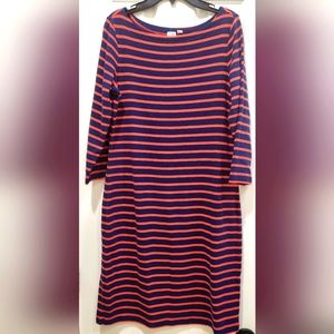 GAP brand Striped Boatneck dress Size M